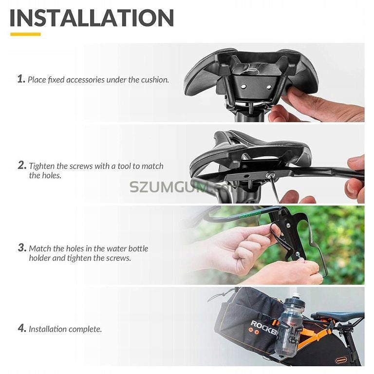 Rockbros seat bag stabilizer Product weight with unit packaging 0.13 kg