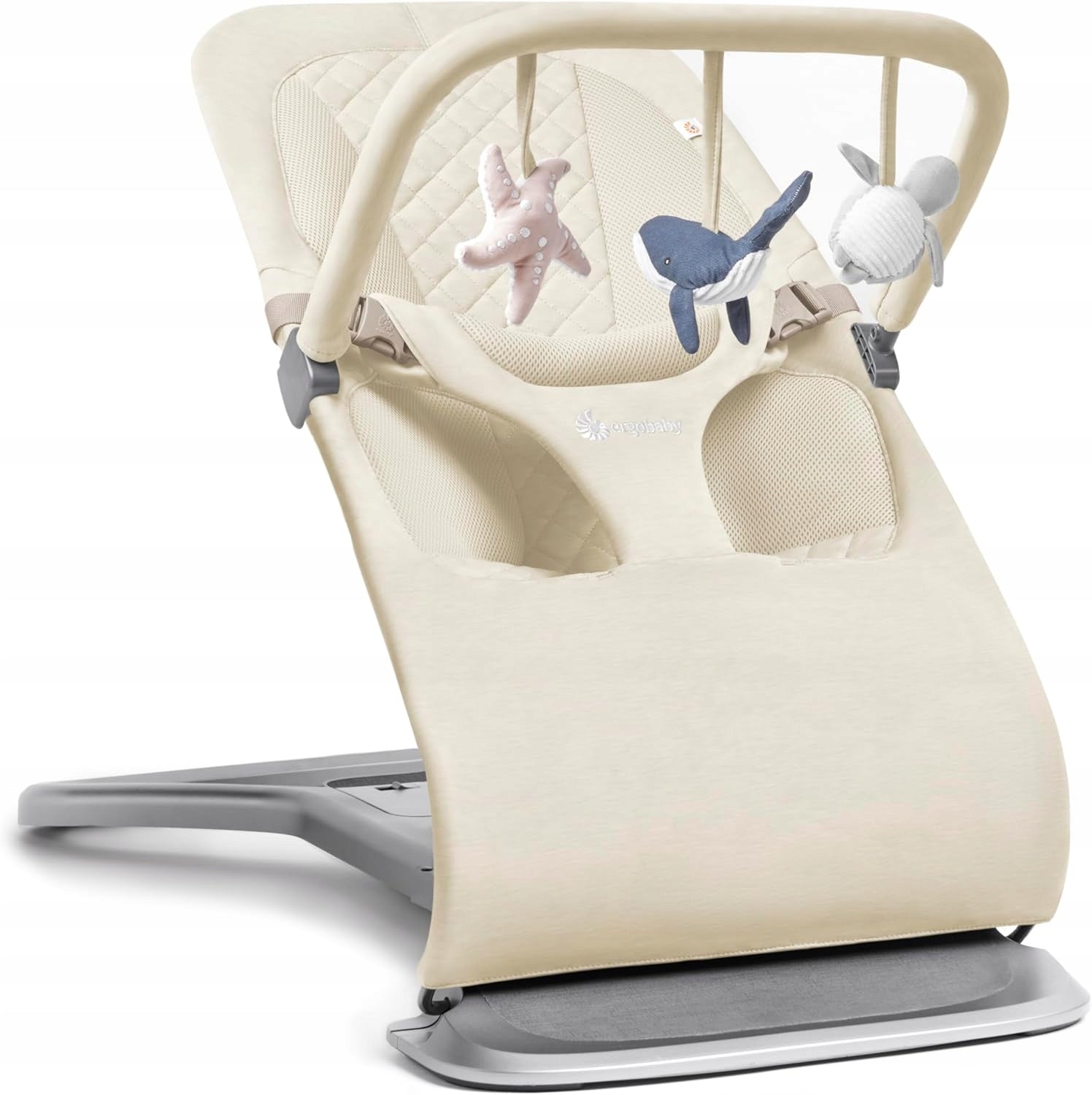 Rocker Bow Ergobaby Evolve Toy Bar Ocean Wonders Cream 3in1 Packaging status original