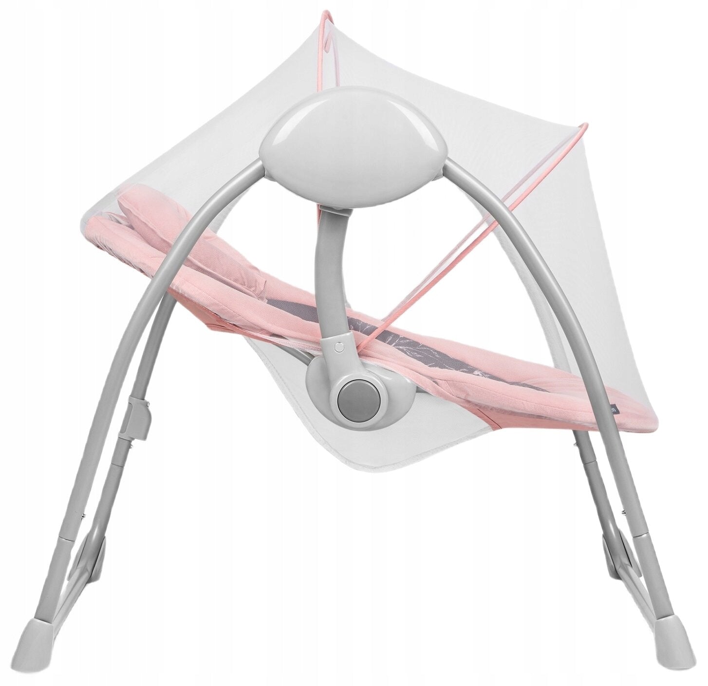 Rocker Deckchair LIONELO Ruben Pink 0-6 m Kind bouncer