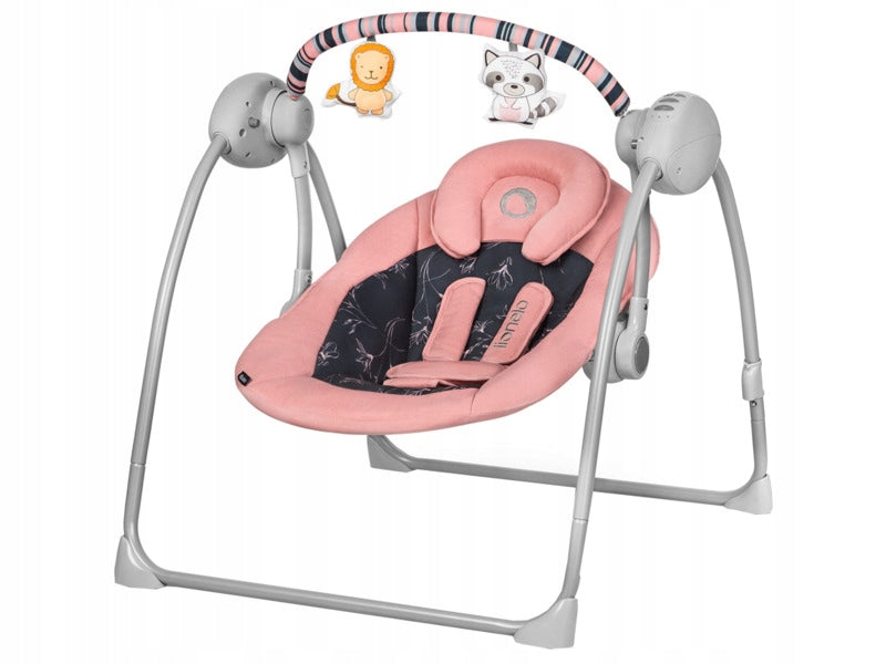 Rocker Deckchair LIONELO Ruben Pink 0-6 m