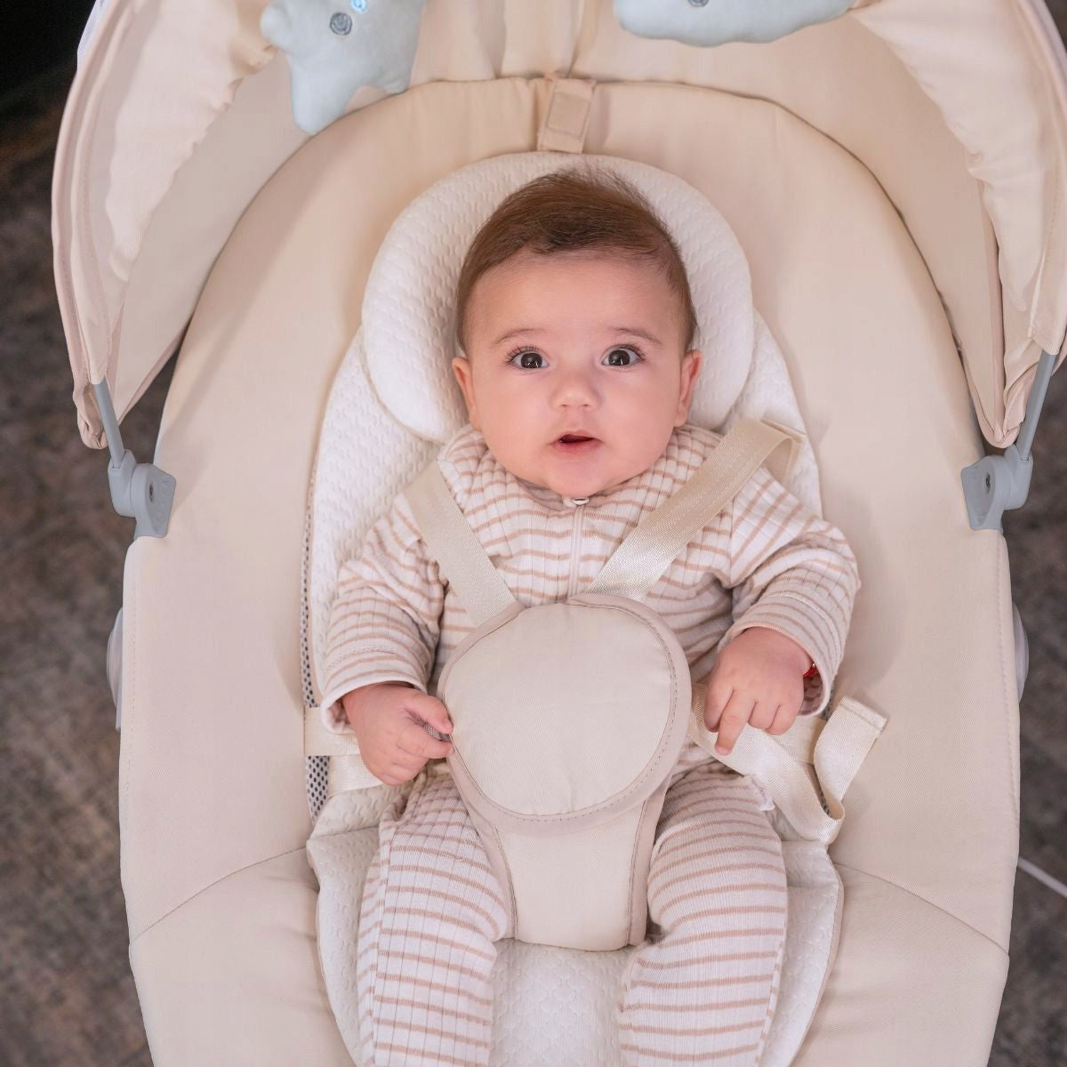 Rocker Electric Baby Lounger Bluetooth Remote Control Melodie Storky Packaging status original