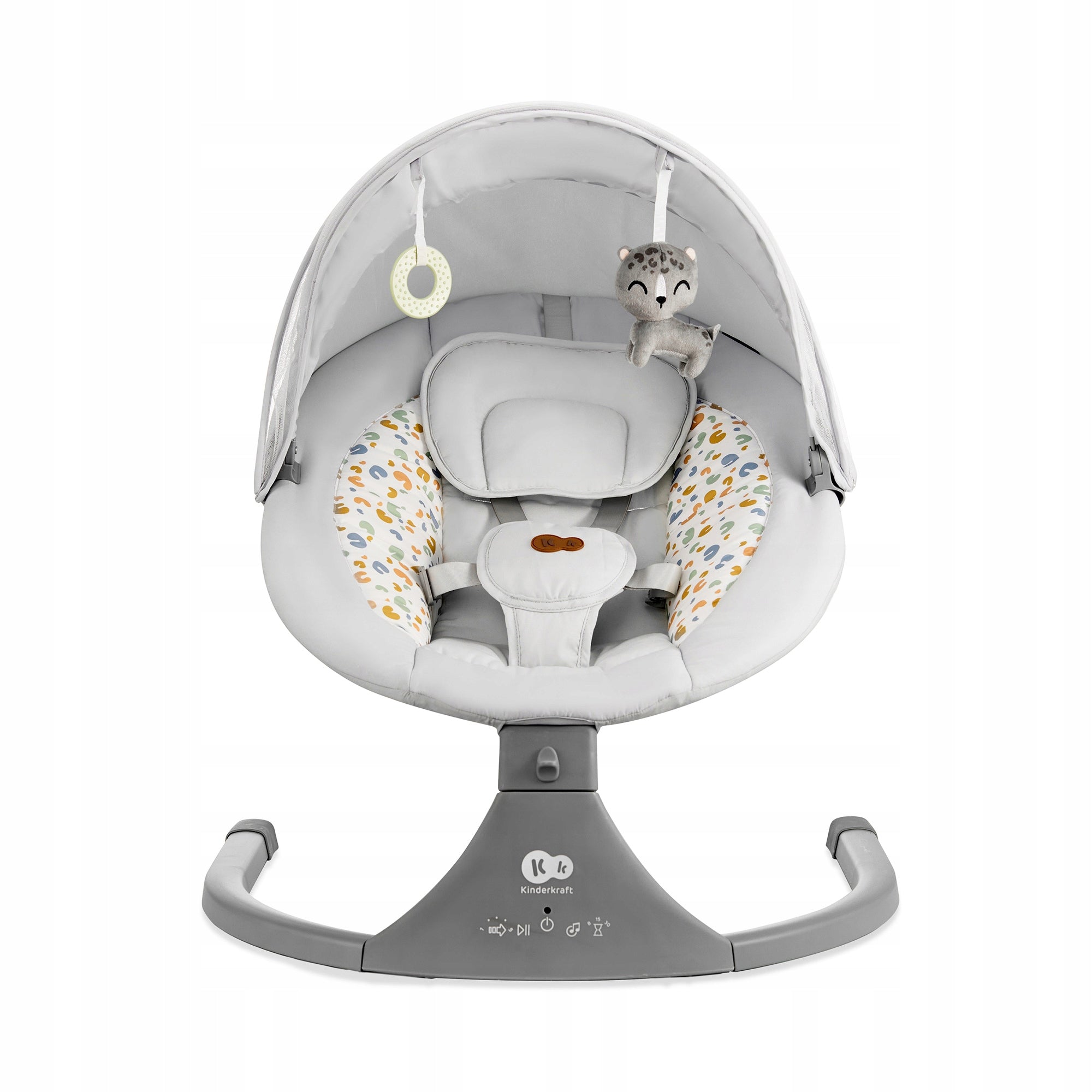 Rocker lounger 2in1 electric light rocking melodies LUMI2 Kinderkraft Brand Kinderkraft