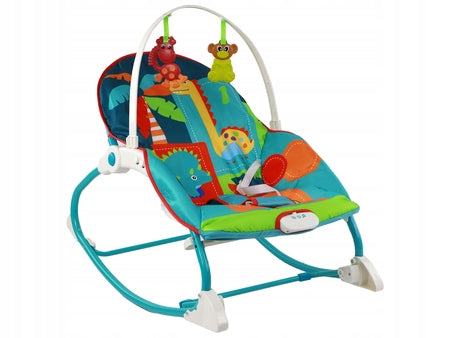 Rocking chair 2in1 dinosaurs Lean Toys