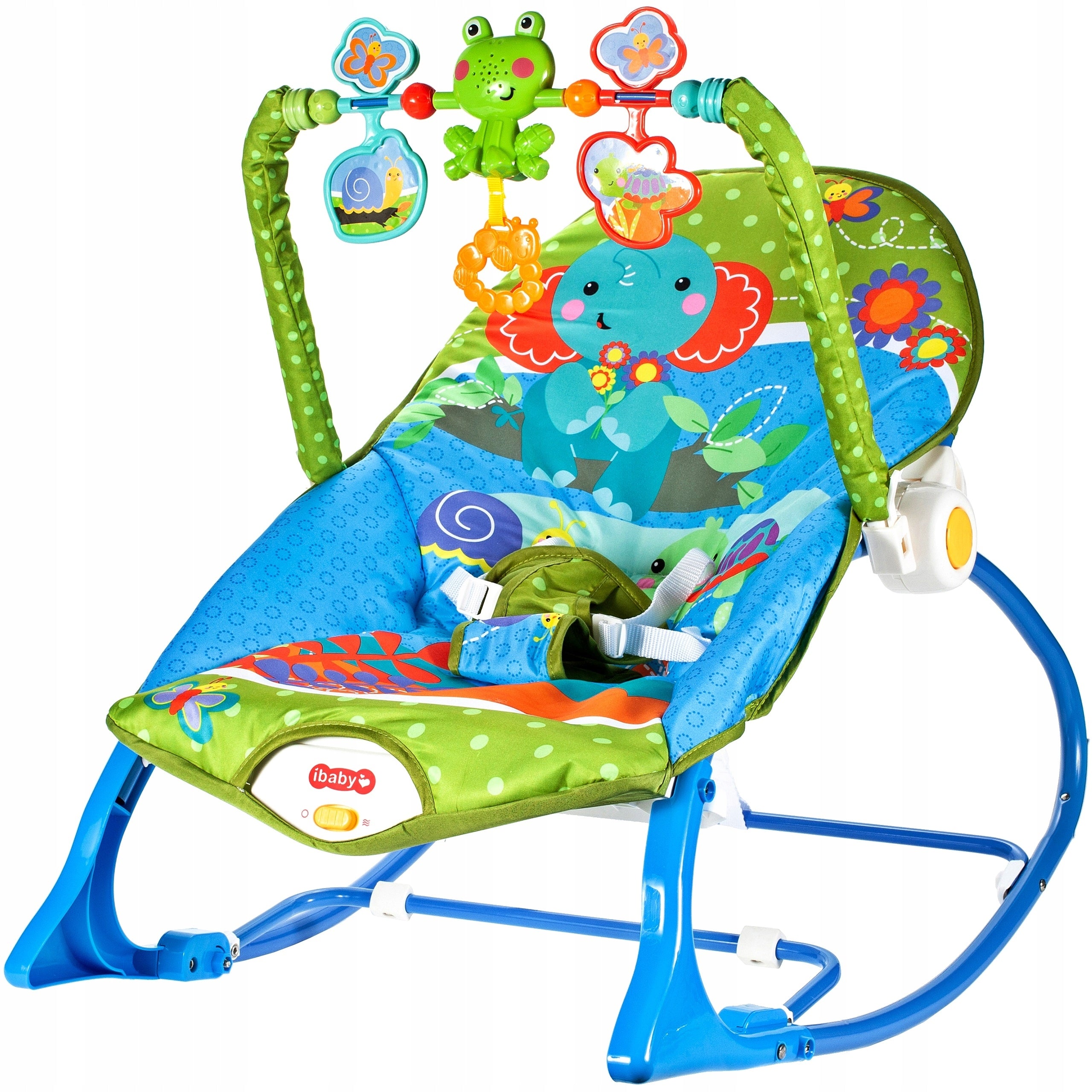 Rocking chair 3in1 vibration melodies lounger rocker Elephant