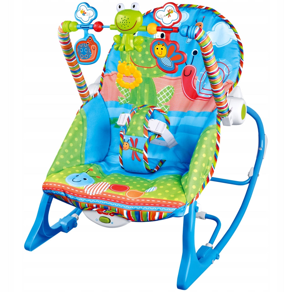 Rocking chair 3in1 vibration melodies rocking chair Frog-Frog Packaging status original