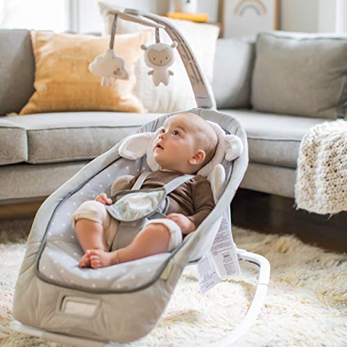 Rocking chair Ingenuity Cuddle Lamb up to 18 kg with vibration Length 78.11 cm