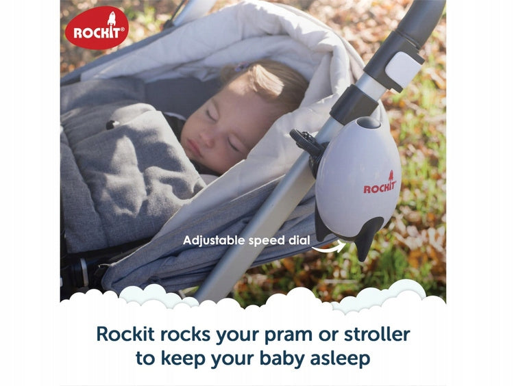 Rockit ROCKIT01 Battery Operated Rocker Stroller Cradle Brand Rockit