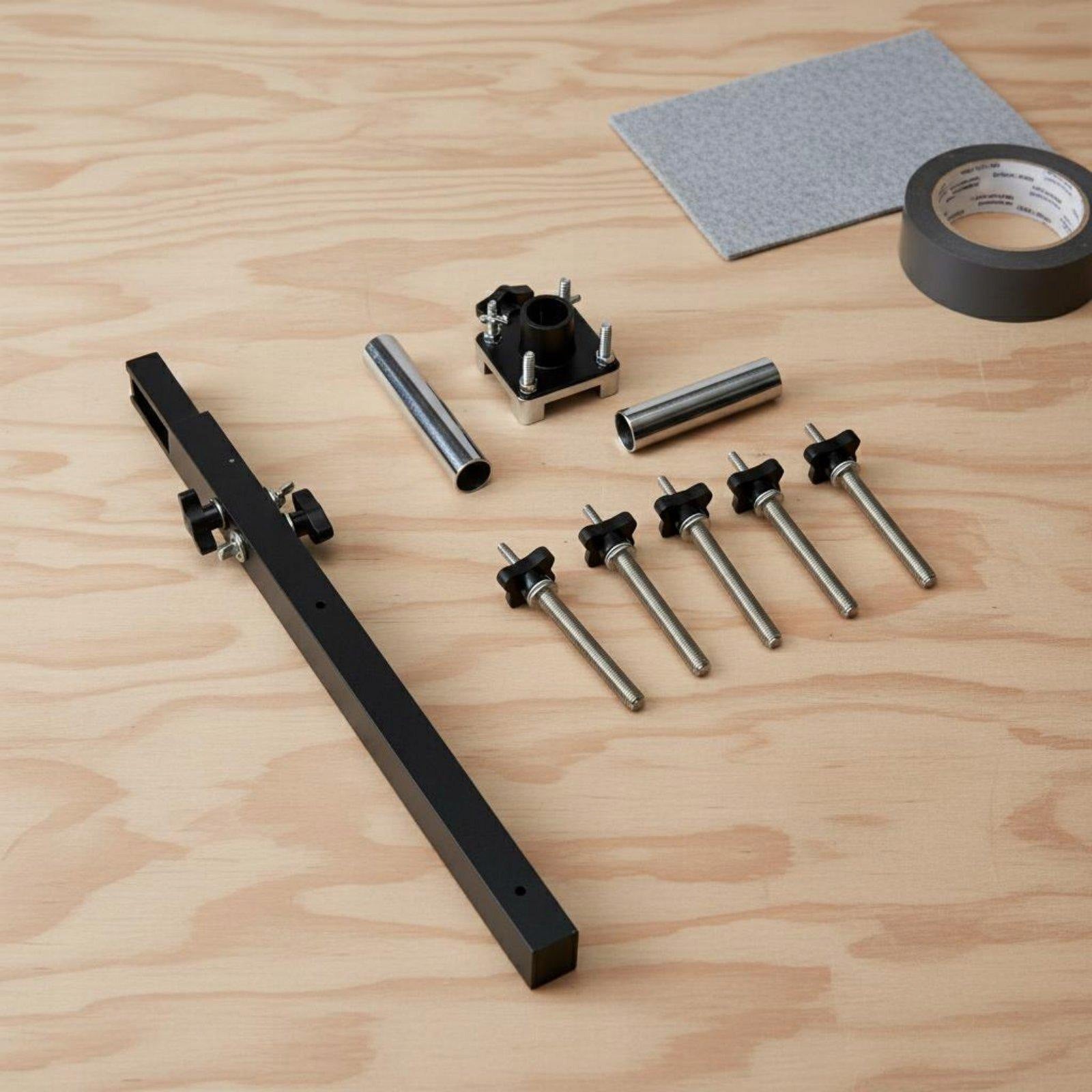 Rod Percussion Rack Easy to Install Music Gear for 5-group Stand Clamp Product weight with unit packaging 1.56 kg