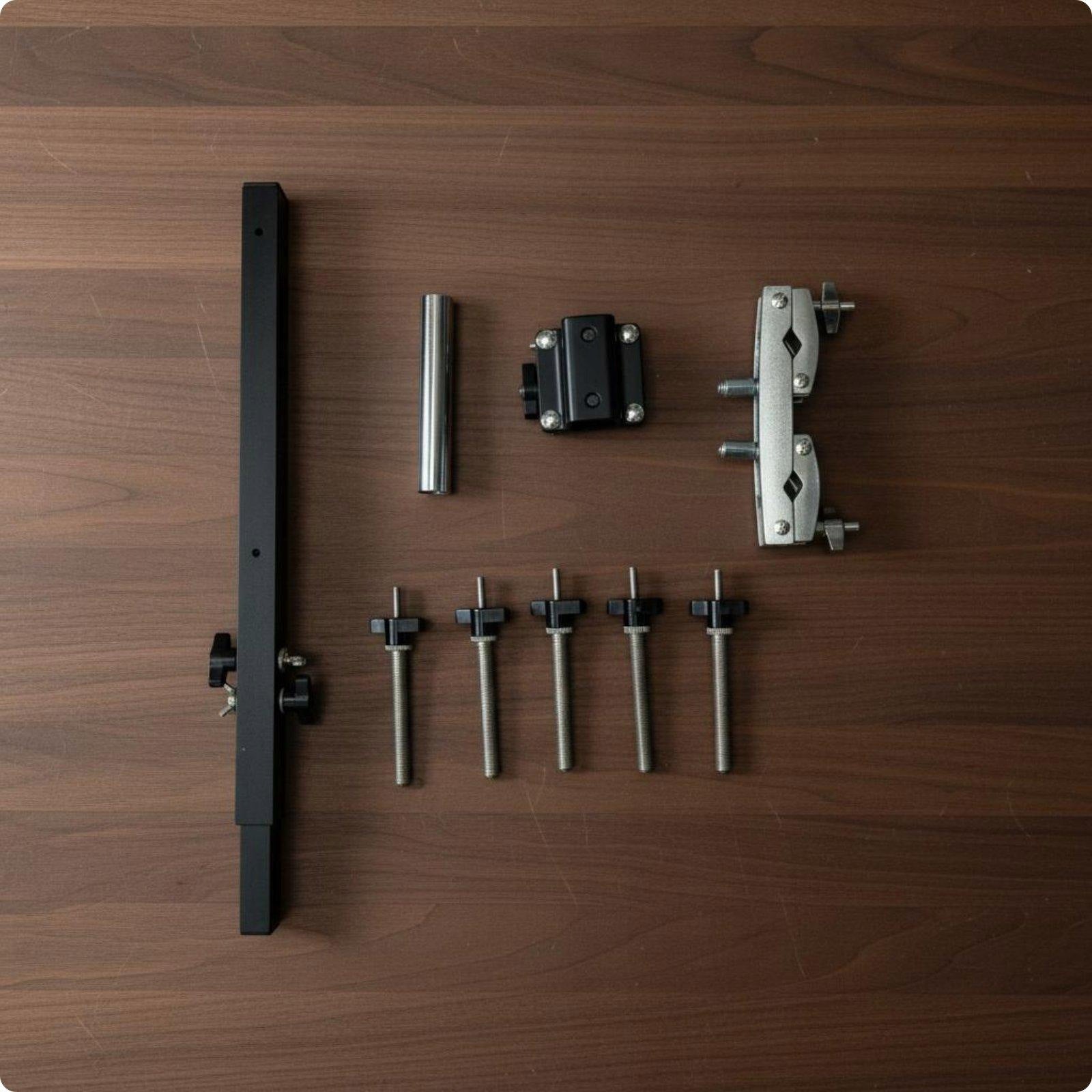 Rod Percussion Rack Easy to Install Music Gear for 5-group Stand Clamp
