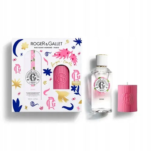 Roger&Gallet Rose Set: Scented Water 100 ml + Scented Candle 75g EAN (GTIN) 3701436927820