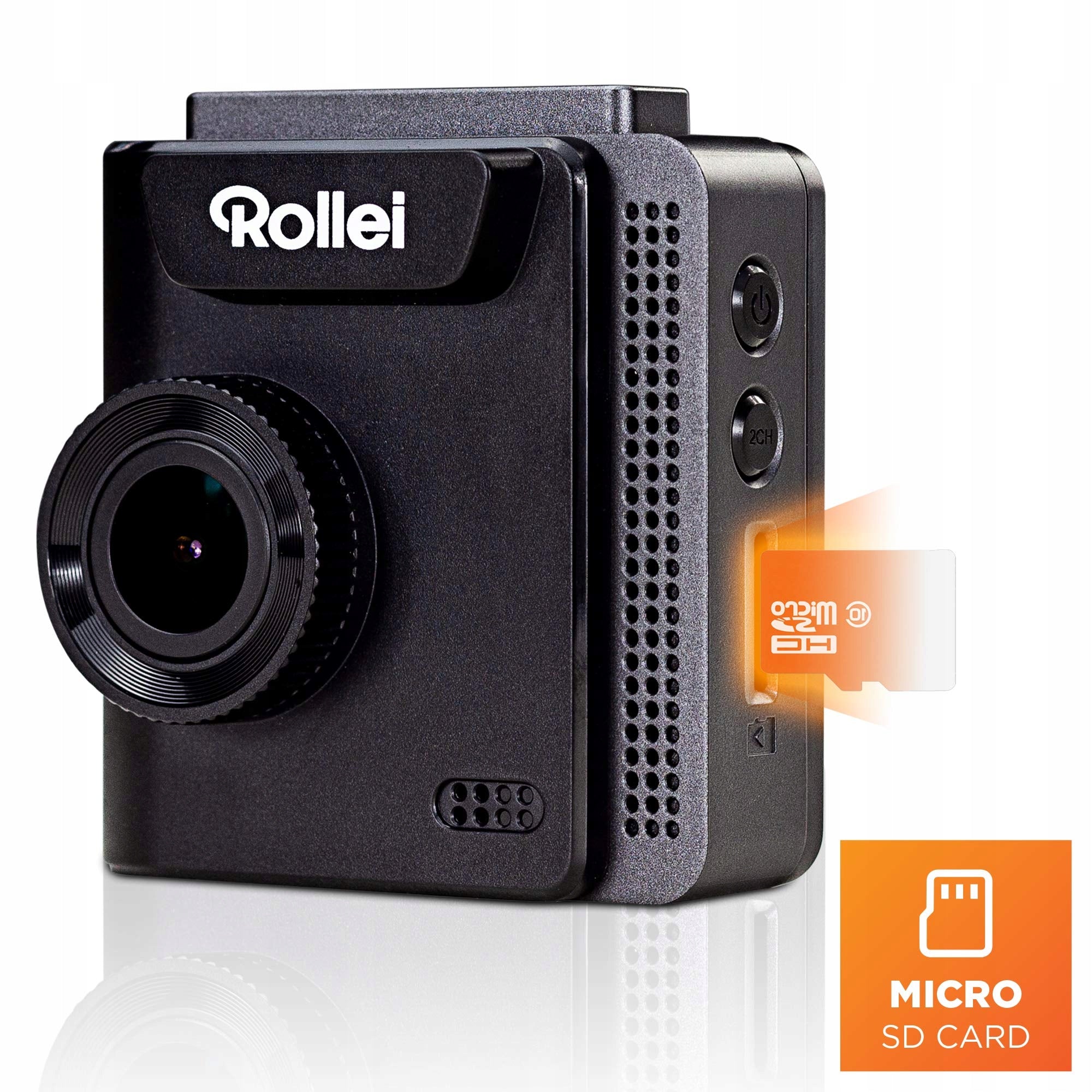 Rollei DASHCAM-402 car camera Full Hd Gps G-sensor black