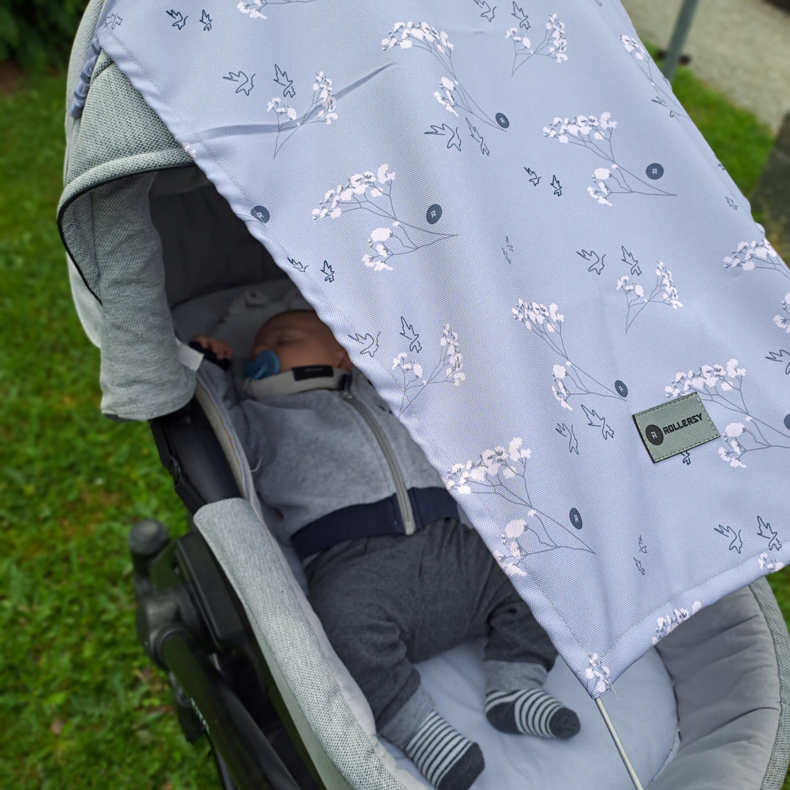 Rollersy - Stroller cover - Grey Gypso