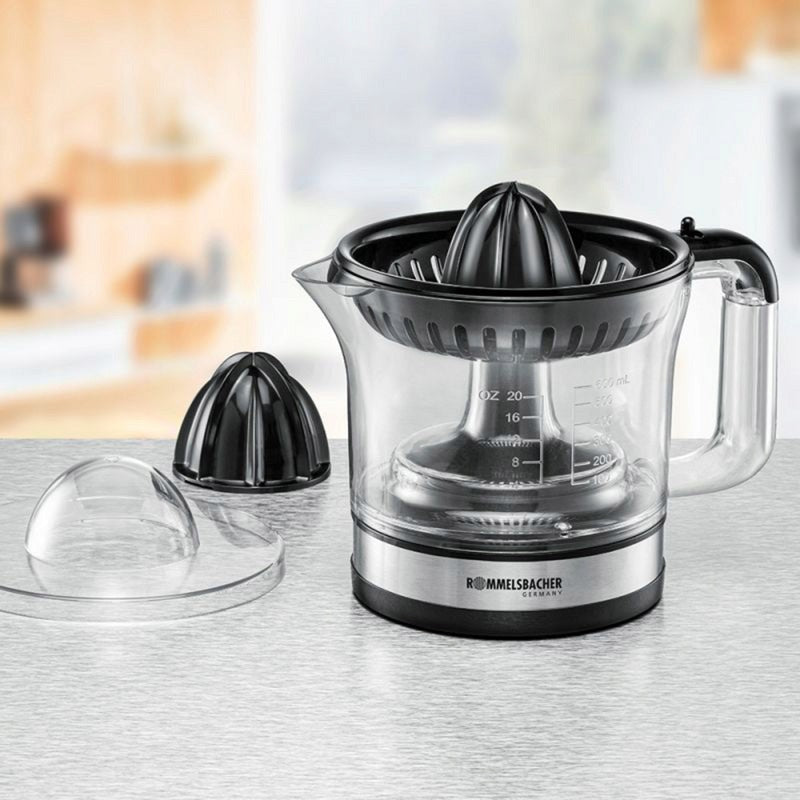 Rommelsbacher citrus juicer 30 W, 0,6 l, stainless steel Brand Rommelsbacher