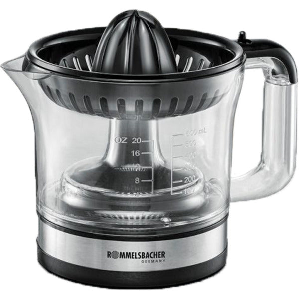 Rommelsbacher citrus juicer 30 W, 0,6 l, stainless steel