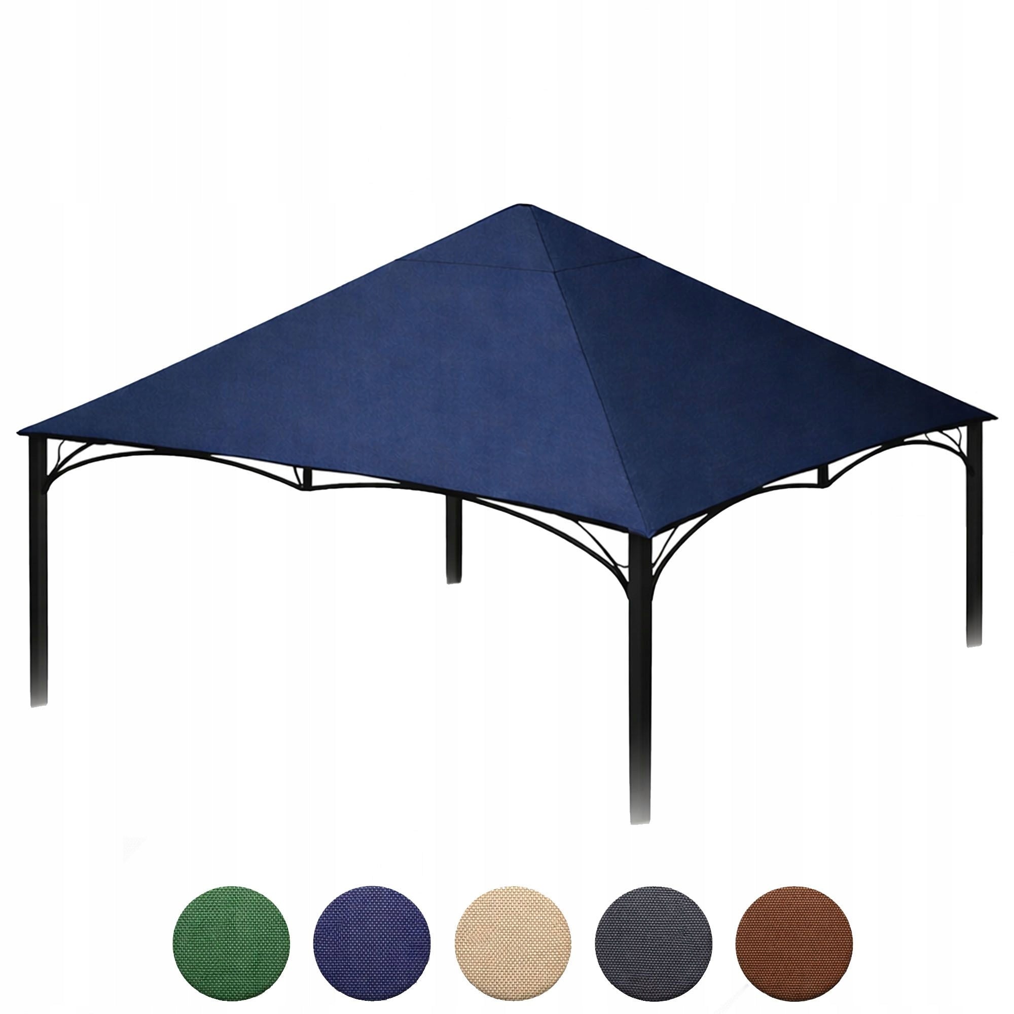 Roof Cover Garden Pavilion 3 x 3 M3 Navy Blue