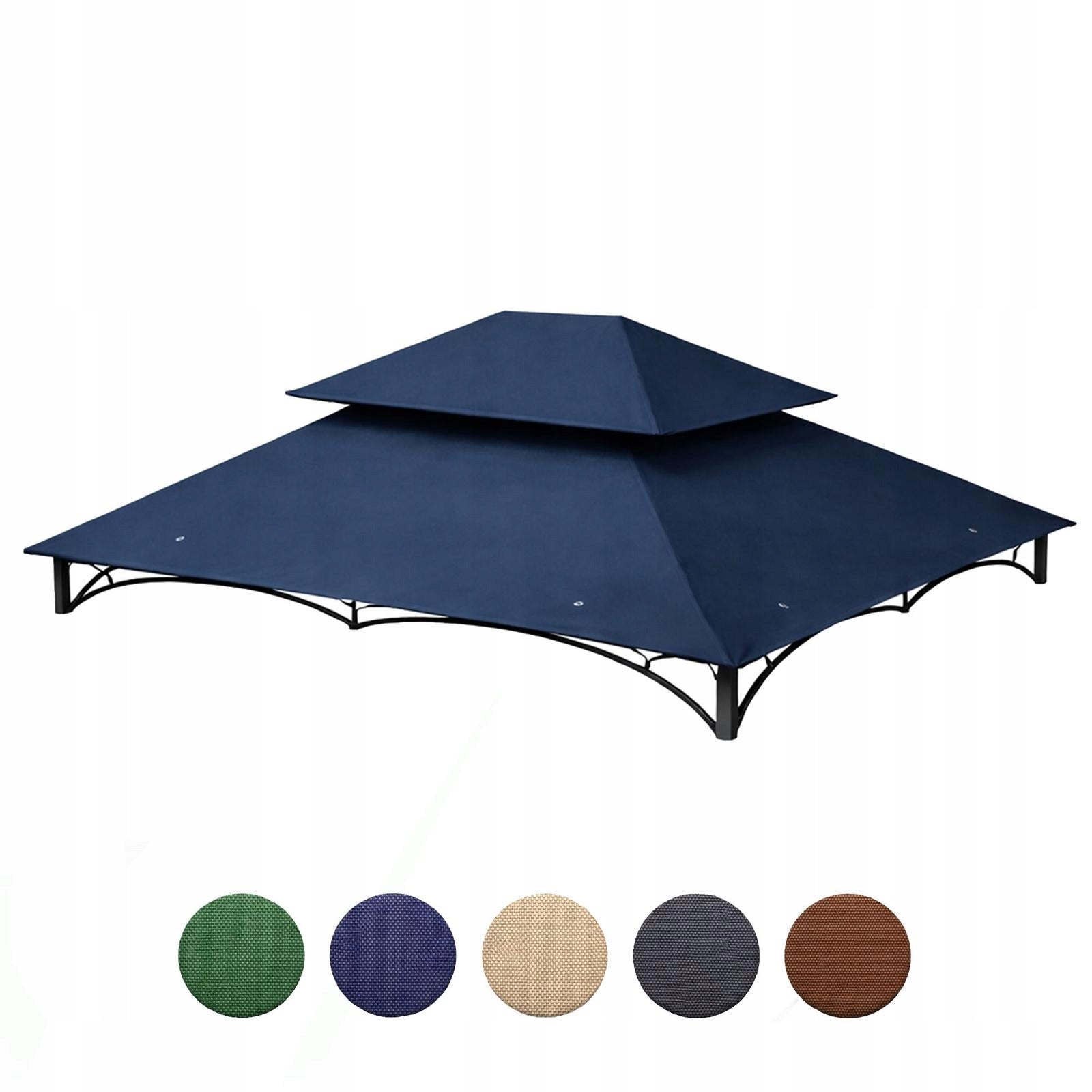 Roof Cover Garden Pavilion 3x4 M7 Garnet JYSK - model 3x4