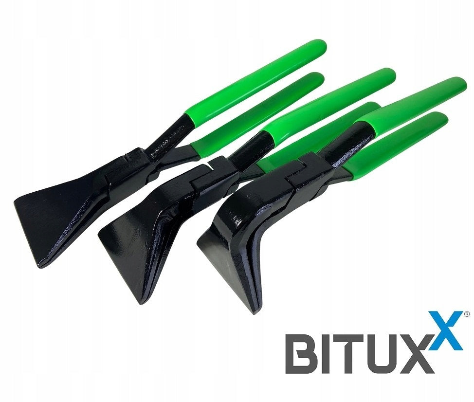 Roofing Ticks Sheet Metal Pliers/Sheet Bending Clamps 3pcs Green