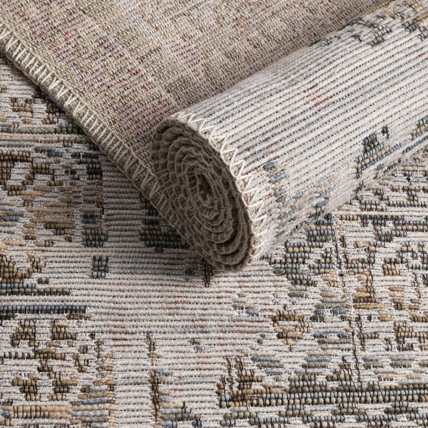 Room Wool Carpet 120x180cm Natural Classic Warm Durable Premium Color beige