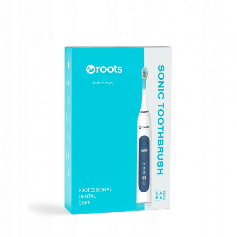Roots Sonic Toothbrush, White 42000rpm, Timer, 2 Tips. IP67. EAN (GTIN) 8594181831307
