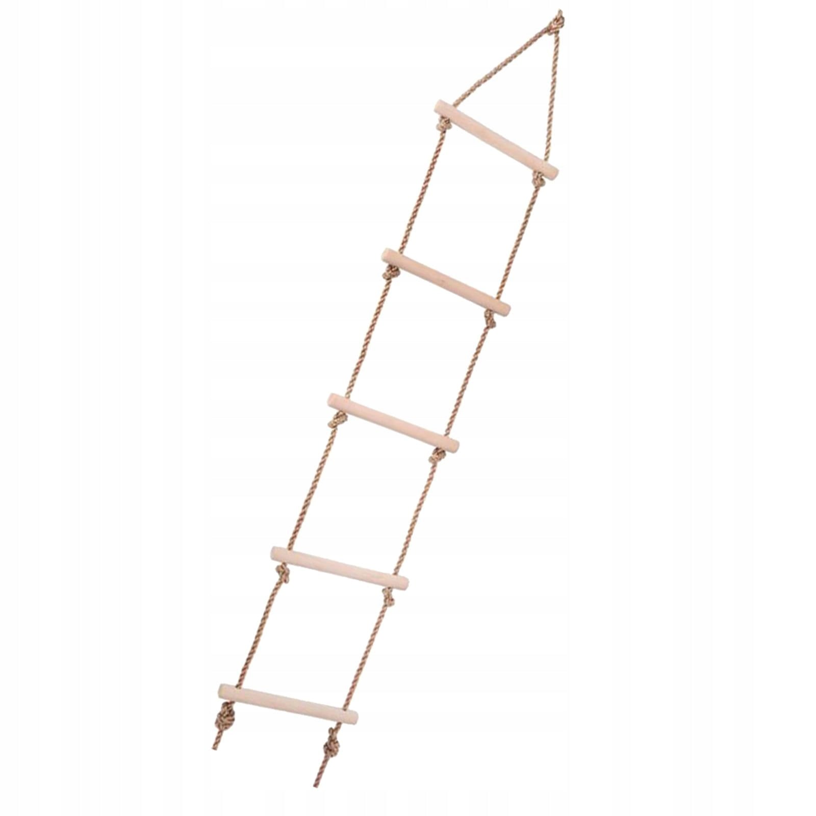 Rope Climbing Ladder Wooden Playhouse Ladder Toy Brand no brand