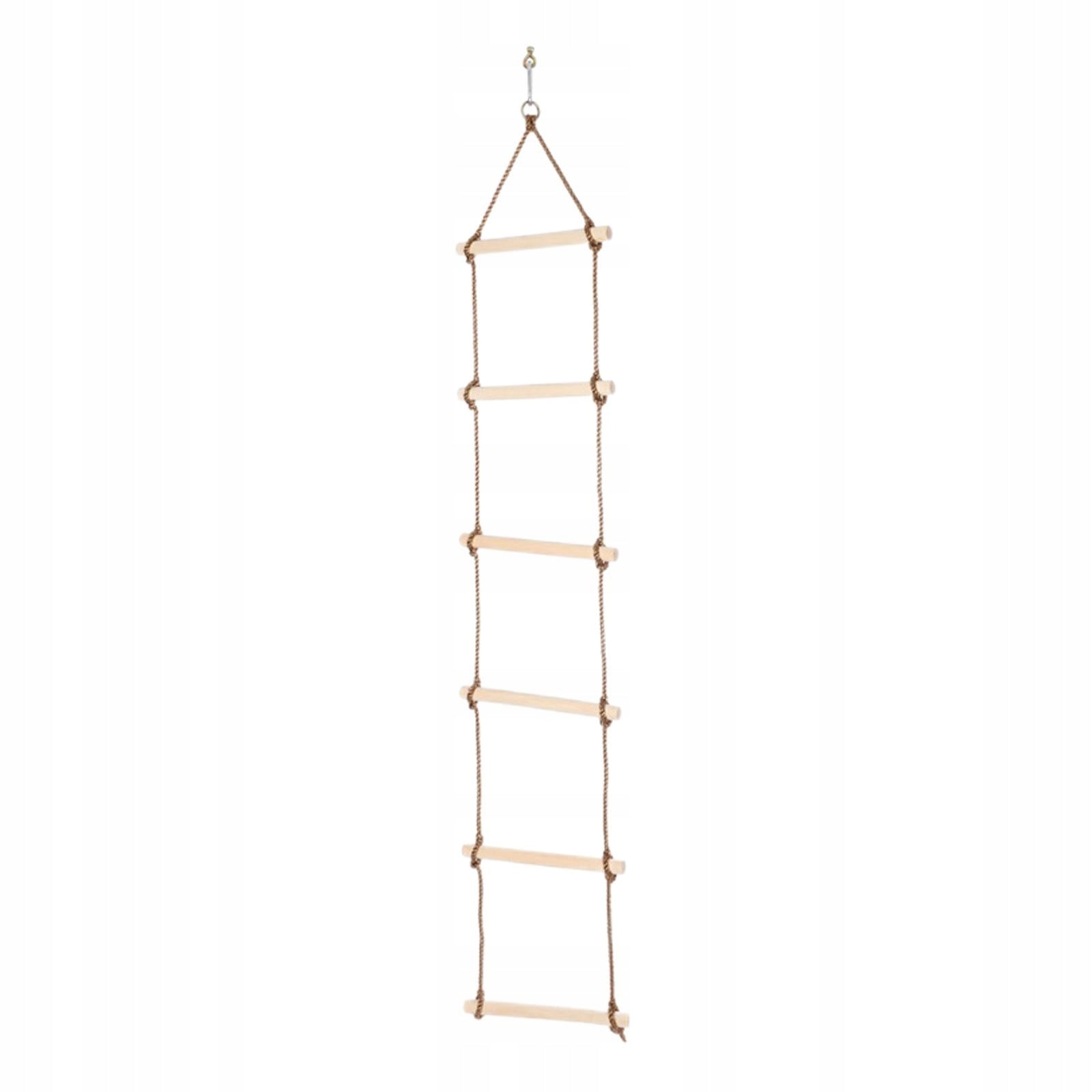 Rope Ladder Accs Swivel Tools Rotary Connector Climbing Game Toys Wooden