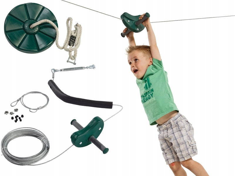 Rope descent to the square toys + plastic seat Dominant material metal