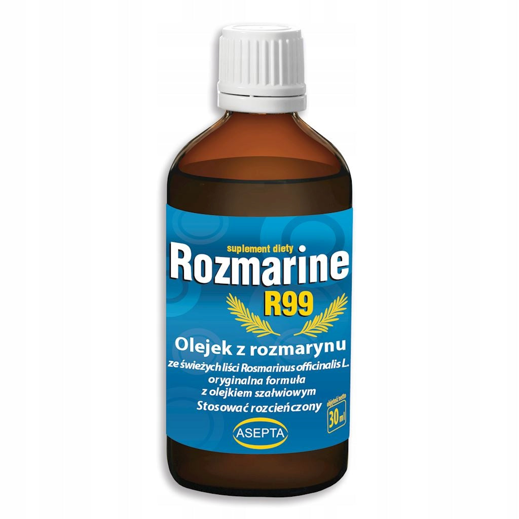Rosemary oil Asepta Rozmarine R99 30 ml 09.2026