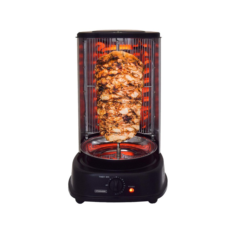 Rotary Chicken Kebab Grill 2000W Kitchencook KBAB Power rating 2000 W