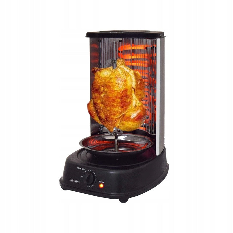 Rotary Chicken Kebab Grill 2000W Kitchencook KBAB