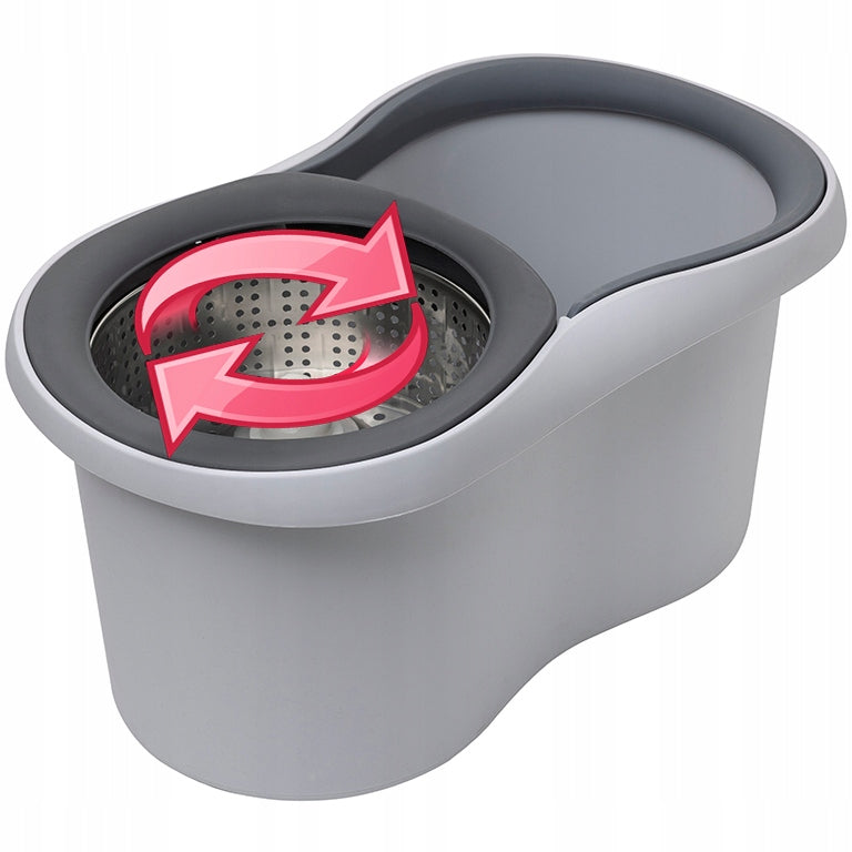 Rotary Mop with Bucket Microfiber Automatic ULTRA TURBO 360 Packaging status original