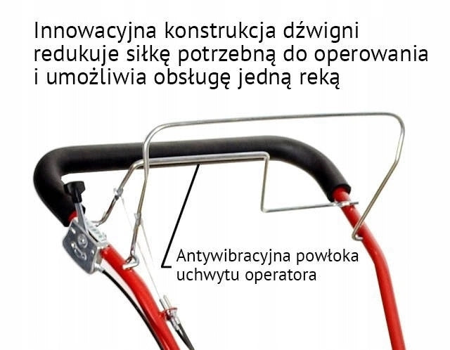 Rotary mower with Dakr Tekton L196 Engine Loncin Basket capacity 0 l