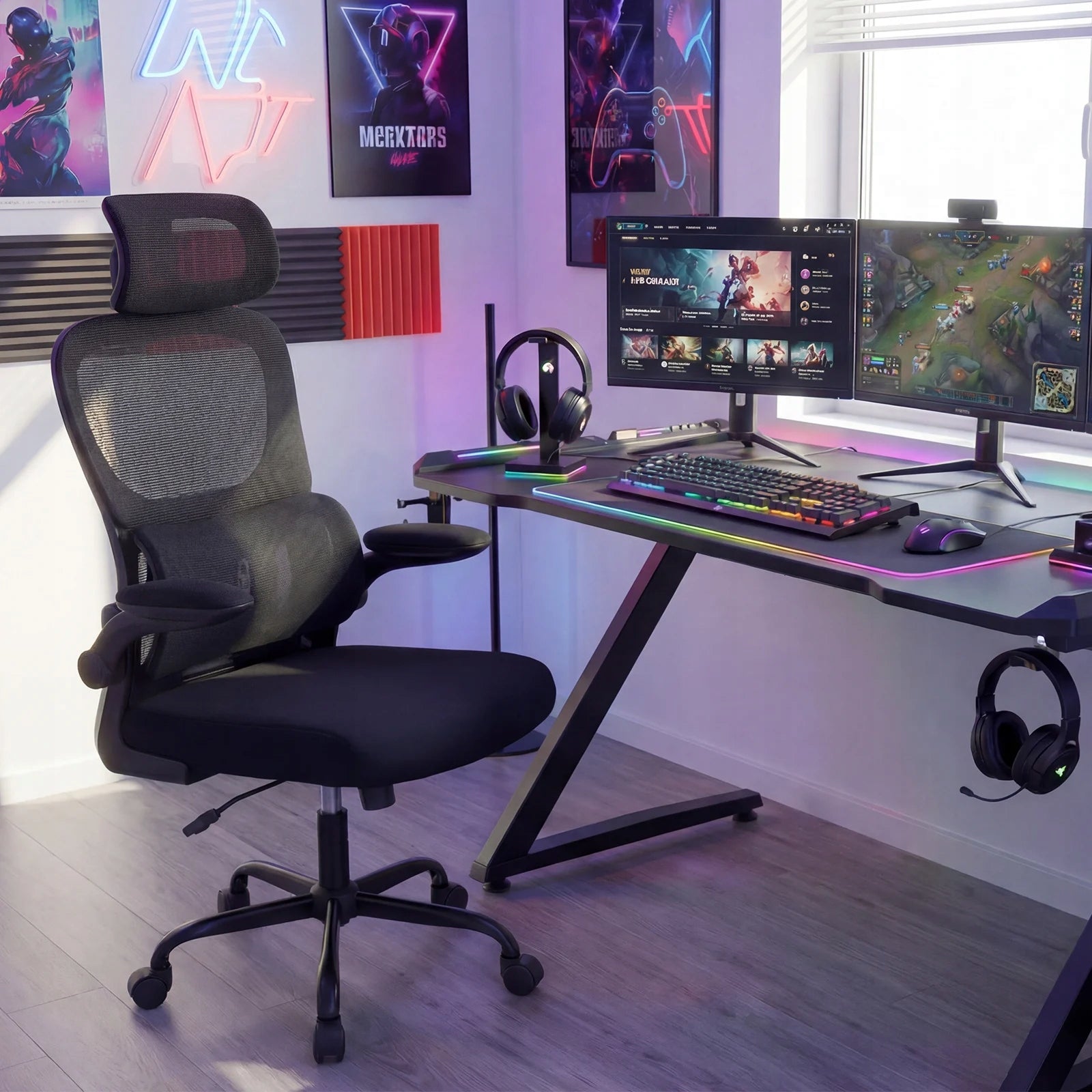 Rotating Office Chair Ergonomic Chair Brand Costway