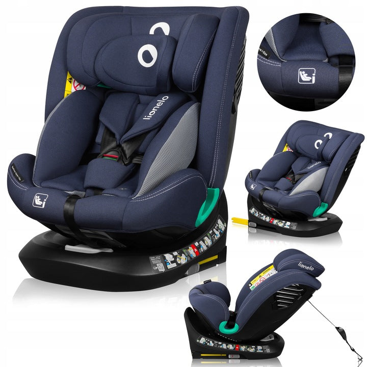 Rotating car seat Lionelo BASTIAAN i-Size ISOFIX 0-36kg