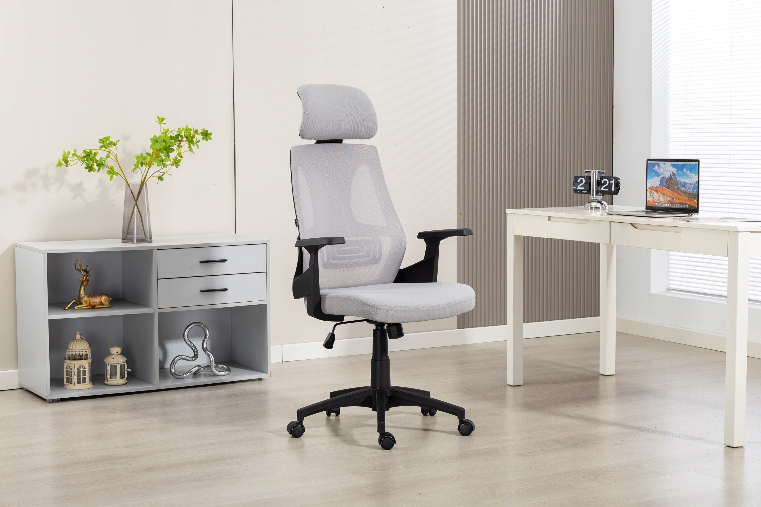Rotating office chair COBRA OFFICE ONE HF305GY grey Manufacturer code HF305GY szary