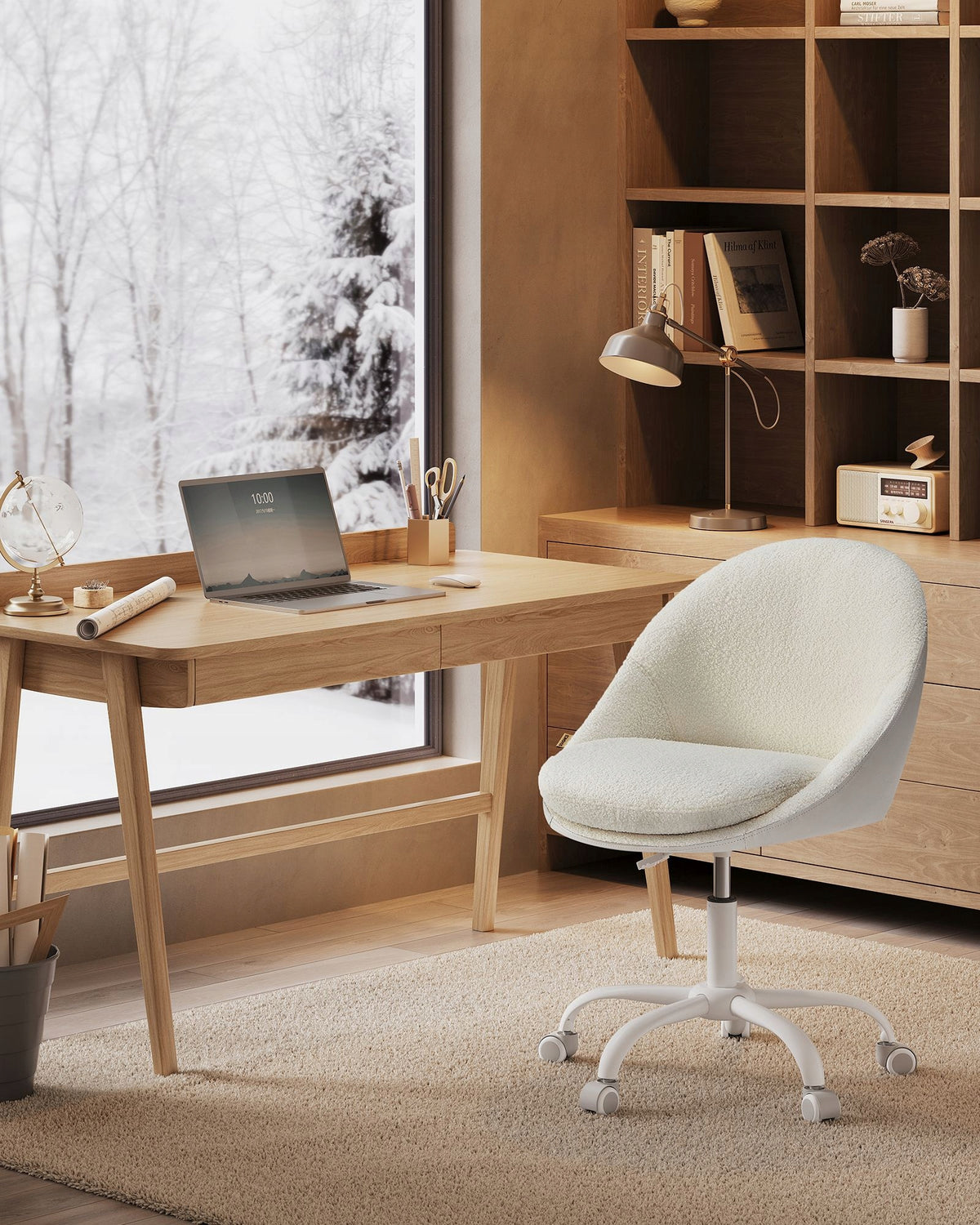 Rotating office chair cream new style conference material 110kg Packaging status original