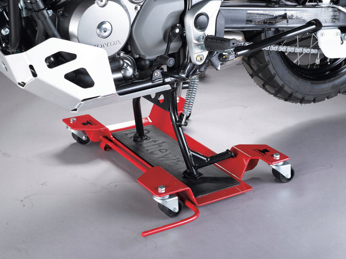 Rothewald trolley for moving the central motorcycle Manufacturer Rothewald
