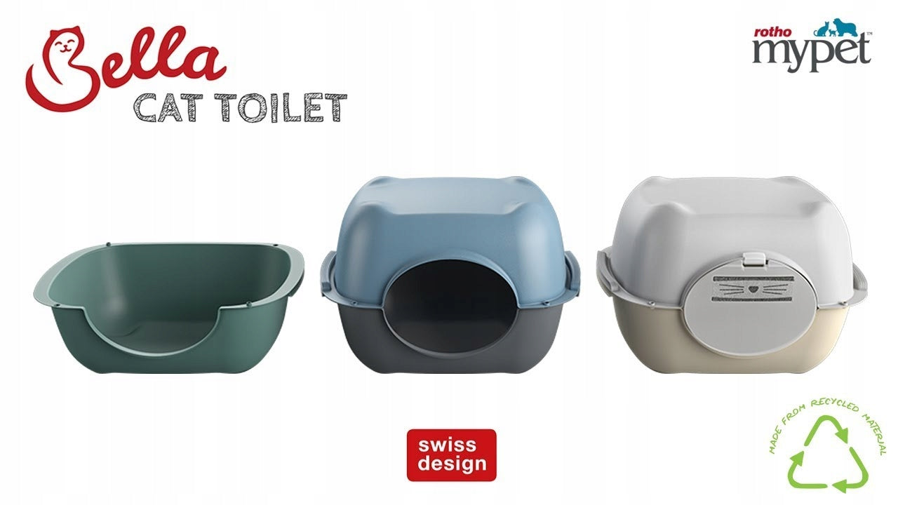Rotho Doors with filter for cat litter box BELLA Brand Rotho