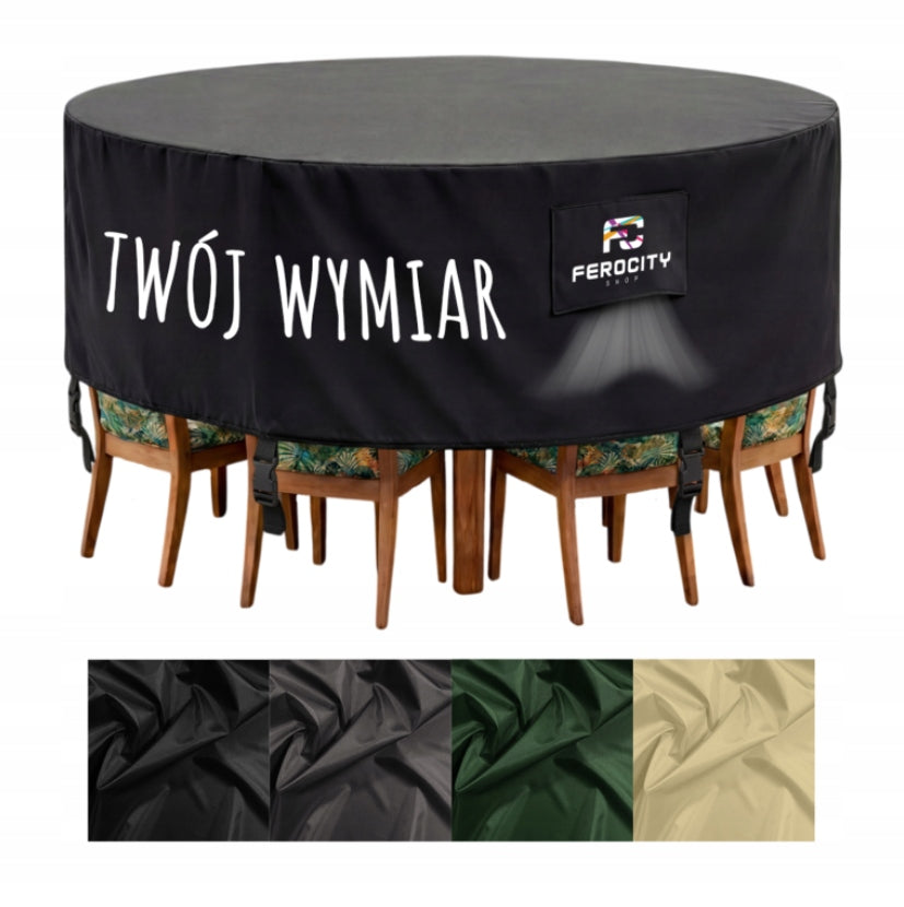 Round Cover for Garden Furniture Any DIMENSION price per meter