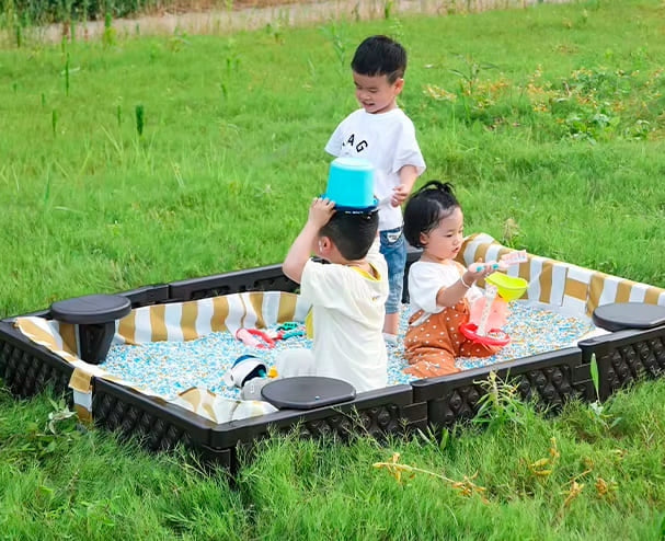 Round Plastic Sandbox for Garden Manufacturer code 01.056.23.004