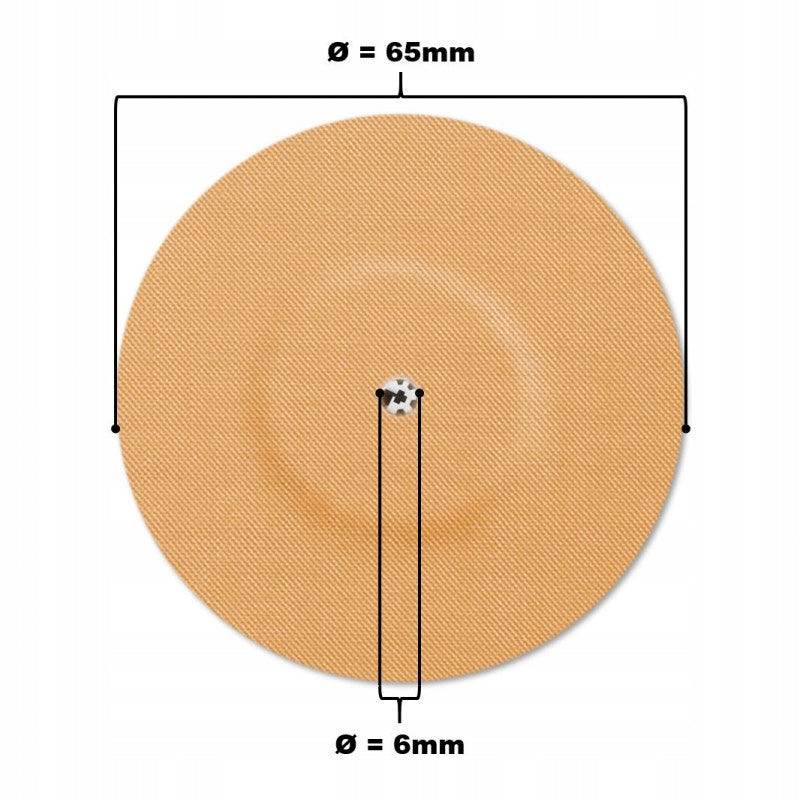 Round Protective Patches for FreeStyle Libre 2 Sensor, 10pcs, Beige Manufacturer code 4270001680518