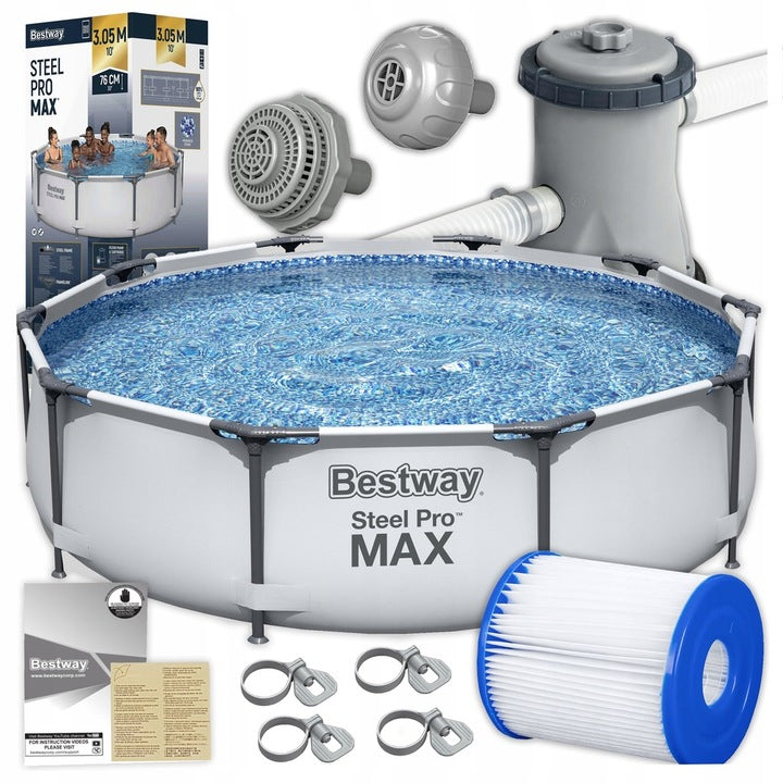Round frame pool Bestway 305 x 305 cm RACK FOR GARDEN 56408