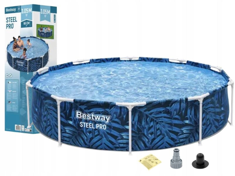 Round garden frame pool 305x66 cm Bestway 56985