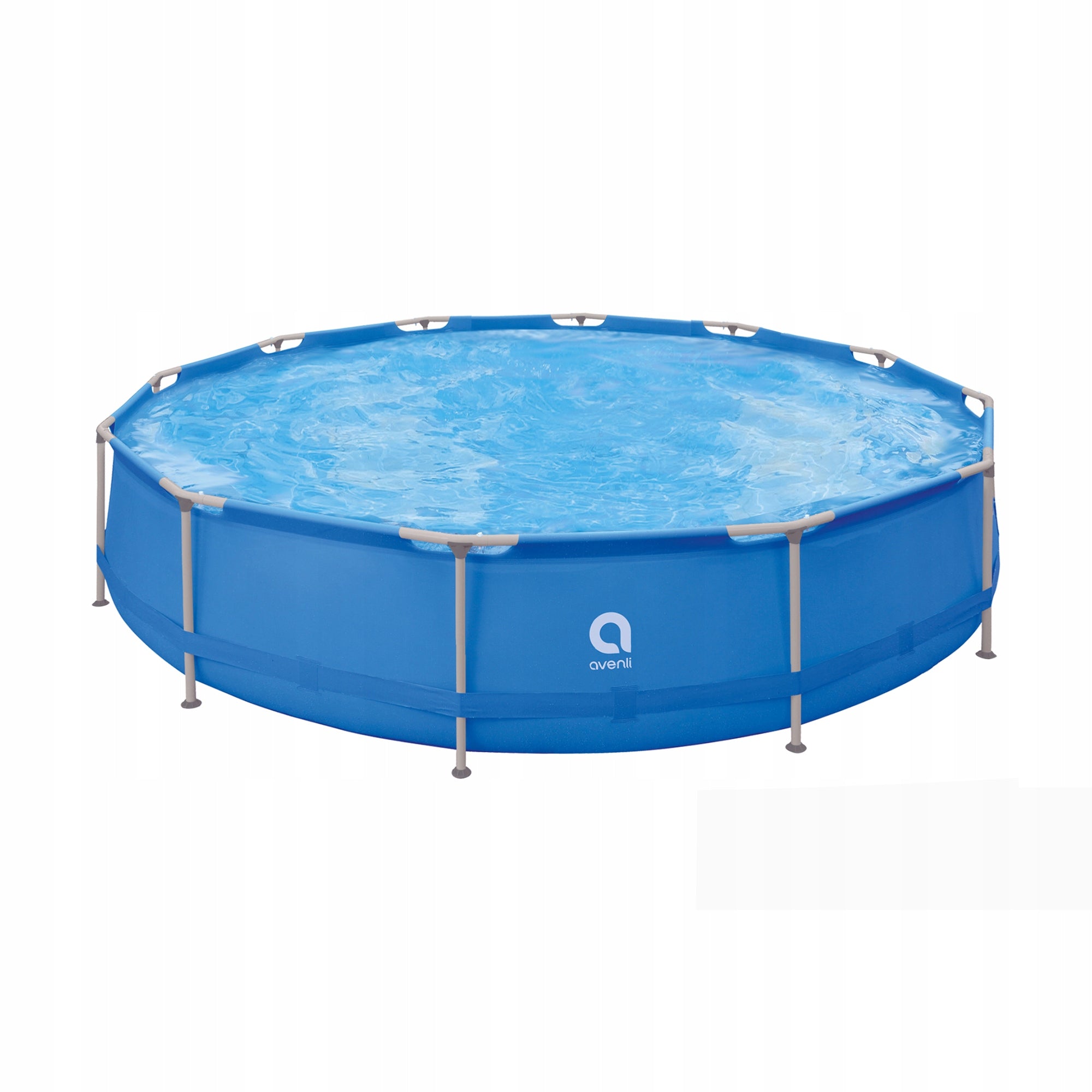 Round garden frame pool AVENLI 427x84 cm pump set Brand Avenli