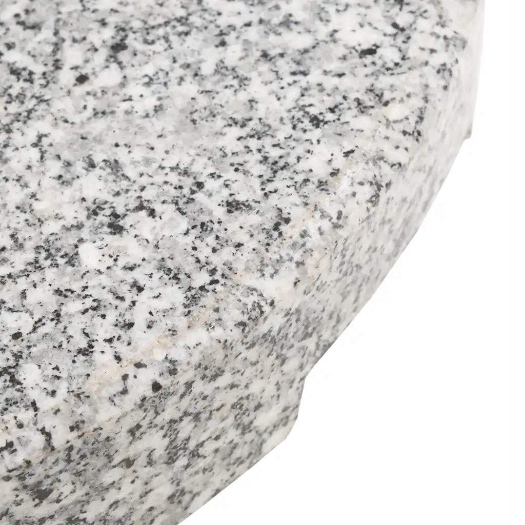 Round umbrella base, granite, 20 kg Product height 37 cm