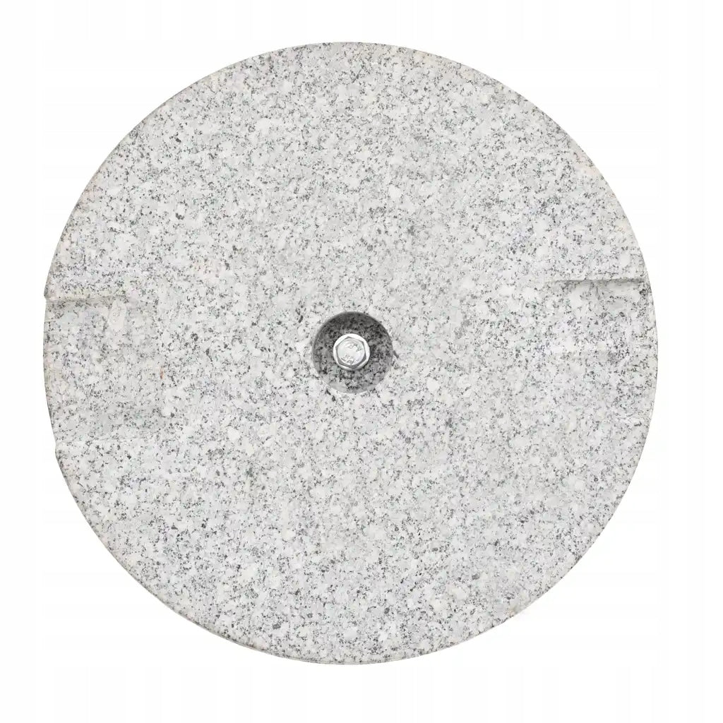 Round umbrella base, granite, 20 kg Product weight with unit packaging 20.5 kg