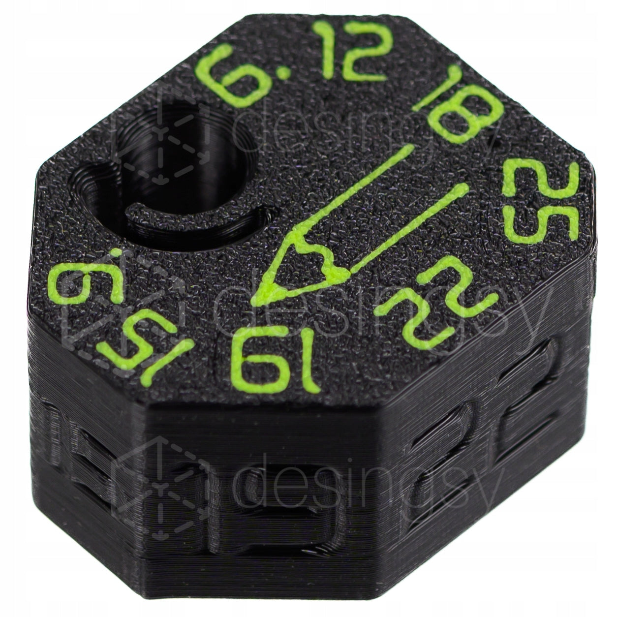 Routing gauge Scribe Offset 6 9 12 15 18 19 22 25 + BIC pencil Brand Desingsy