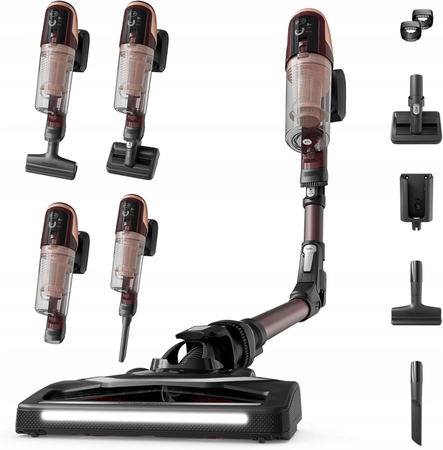 Rowenta X-Pert 6.80 Flex RH6493E0 cordless vacuum cleaner Smart Control