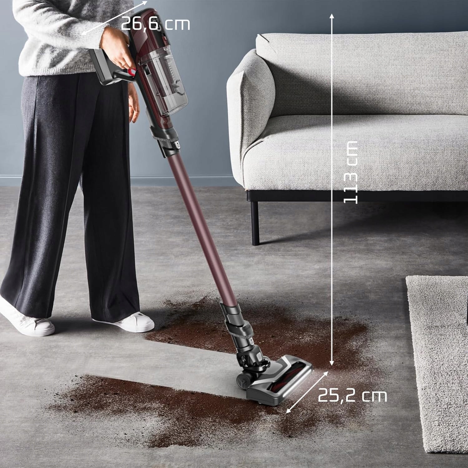 Rowenta X-Pert 6.80 RH6483E0 cordless vacuum cleaner 60 min 1,4 kg Packaging status original