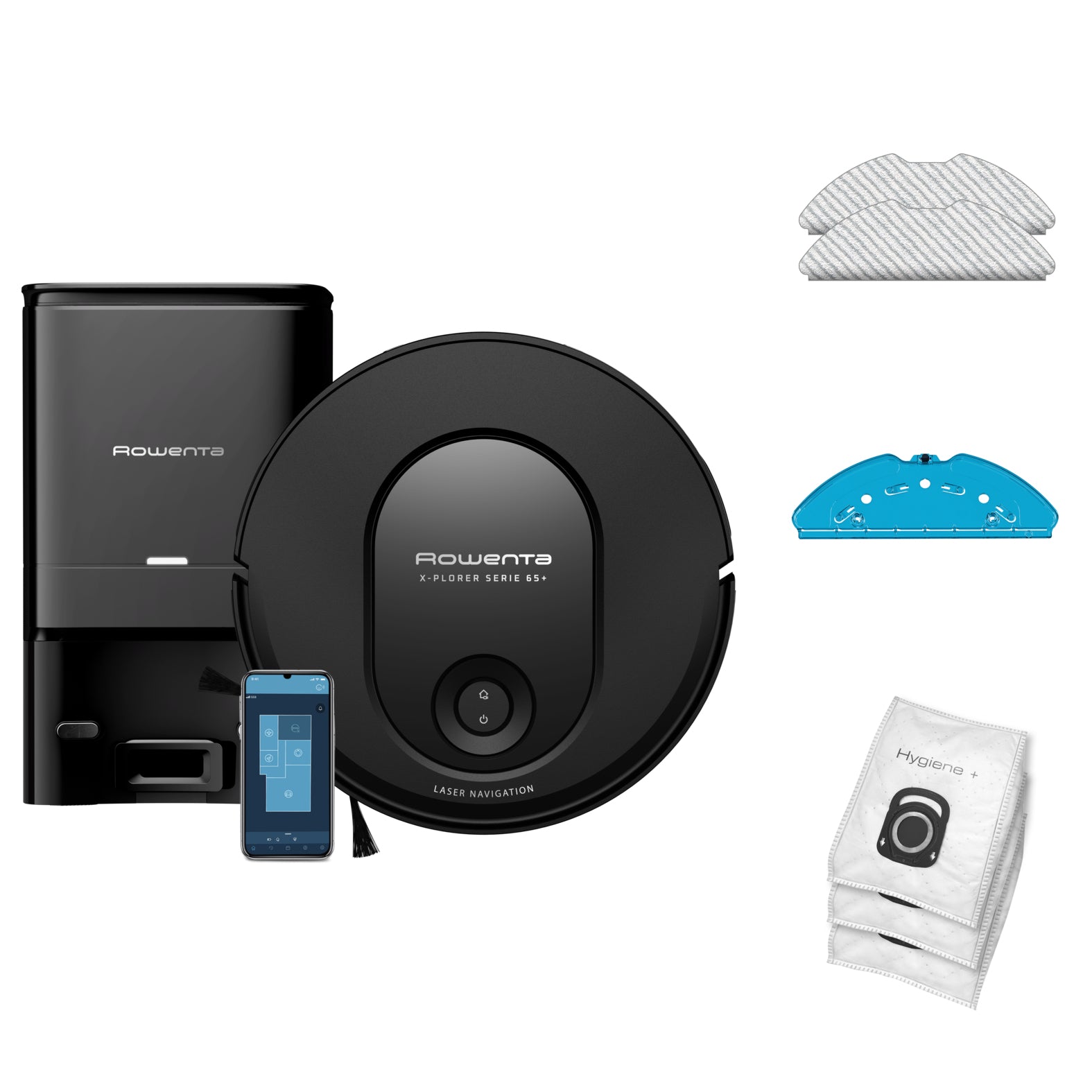 Rowenta Xplorer Series 65+ wet and dry robot vacuum cleaner EAN (GTIN) 3221616119628