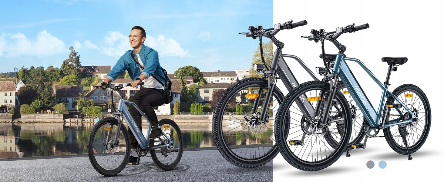 Rower Elektryczny Unisex HillMiles MileCity 1 250W 36V 13Ah 25KM/H 100KM PL Manufacturer code HillMiles MileCity 5601971230066